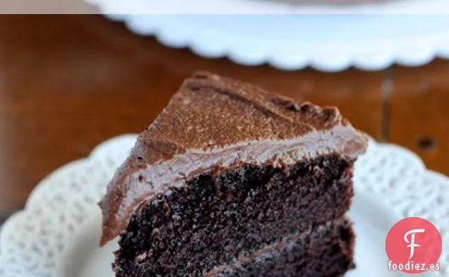 Pastel de Chocolate Negro Profundo (de Inn Cuisine Y Hershey's)
