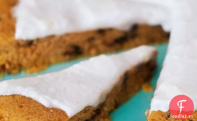 Pastel De Galletas Con Chispas De Chocolate (Sin gluten Y Vegano)