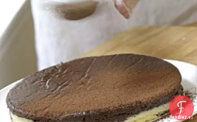 Pastel de Mármol de Vainilla y Chocolate sin Harina