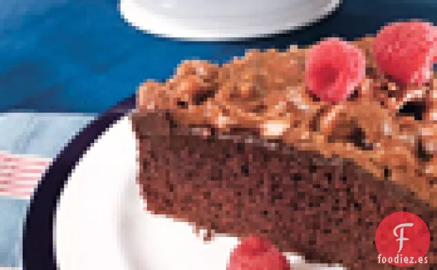 Pastel de Chocolate con Ganache y Praliné