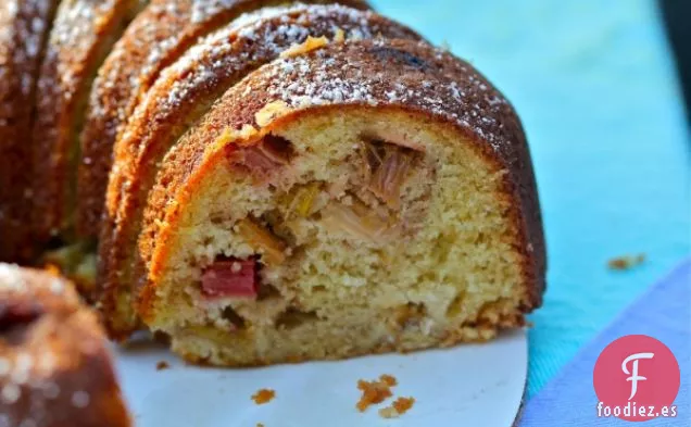 Tarta de Ruibarbo