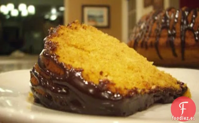 Pastel De Calabaza Con Glaseado De Chocolate