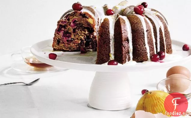 Tarta de Arándanos con Especias
