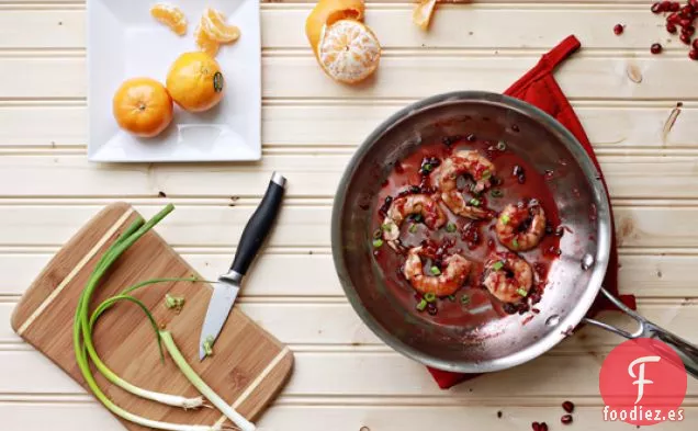 Camarón de Granada y Clementina con Jengibre