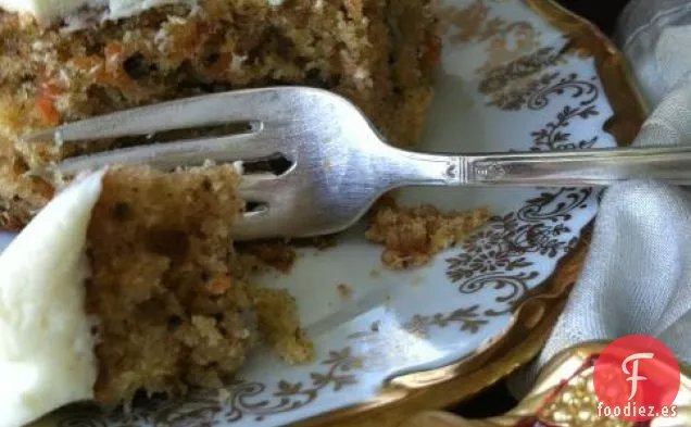 Receta De Pastel De Zanahoria De Sally Con Glaseado De Queso Crema