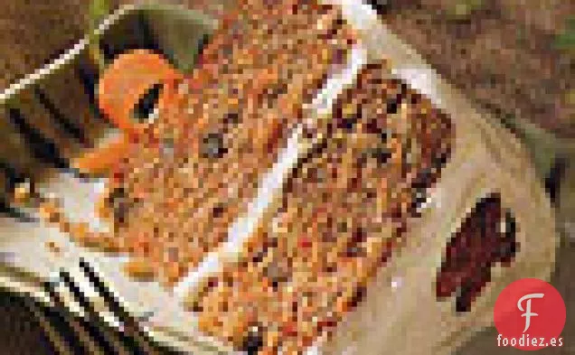 Pastel de Zanahoria con Glaseado de Queso Crema de Arce