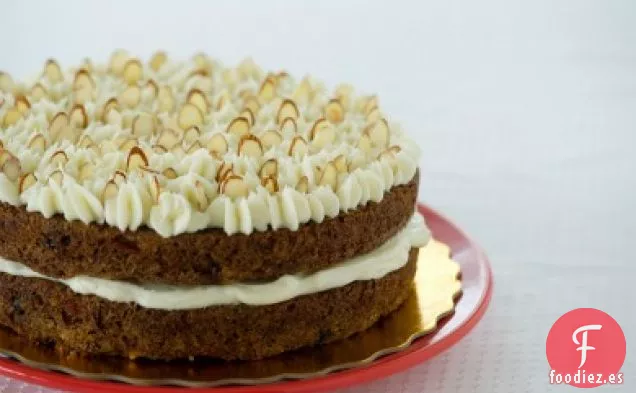 Pastel De Zanahoria Con Glaseado De Queso Crema