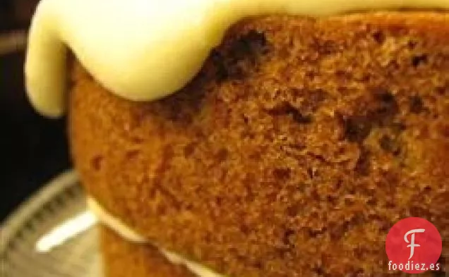 Impresionante Pastel De Zanahoria Con Glaseado De Queso Crema