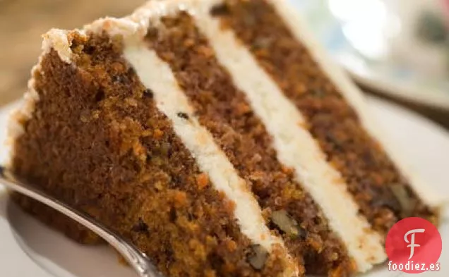 Pastel de Zanahoria de Tres Capas