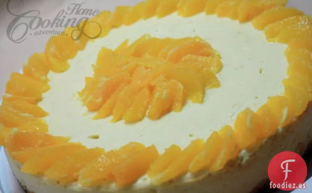 Tarta de Queso de Naranja