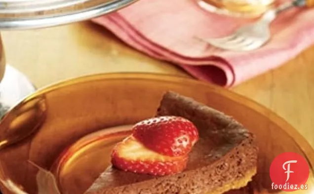 Pastel de Queso Chocoberry Recortado