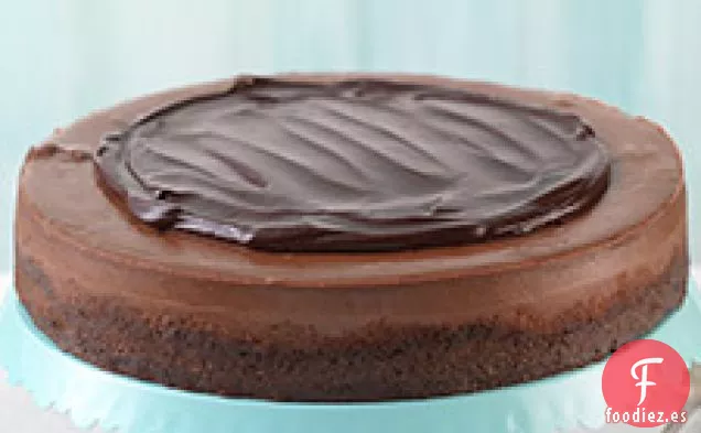 Pastel de Queso de Terciopelo de Chocolate Divino