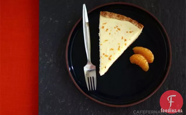 Tarta de Queso de Mandarina sin Hornear