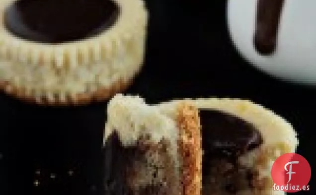 Masa de Galletas con Chispas de Chocolate Mini Pasteles de Queso