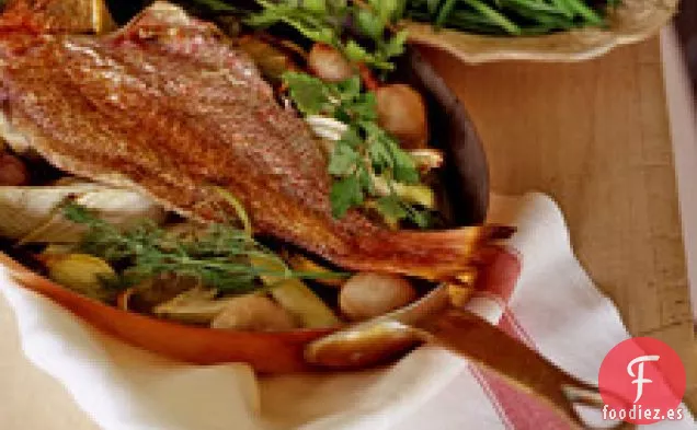 Pargo Entero Asado