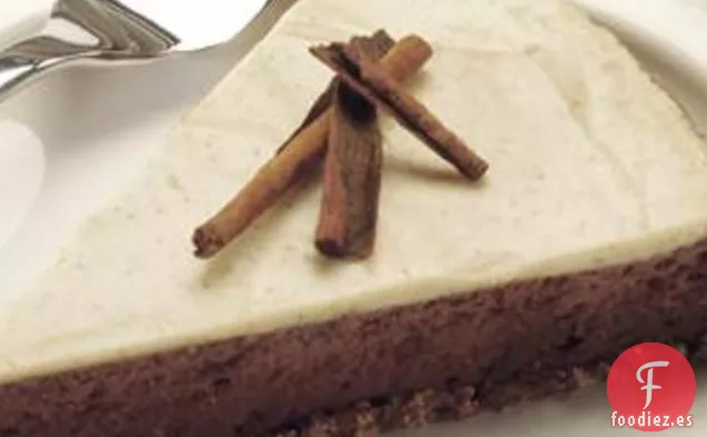 Tarta De Queso De Chocolate Con Aderezo Especiado