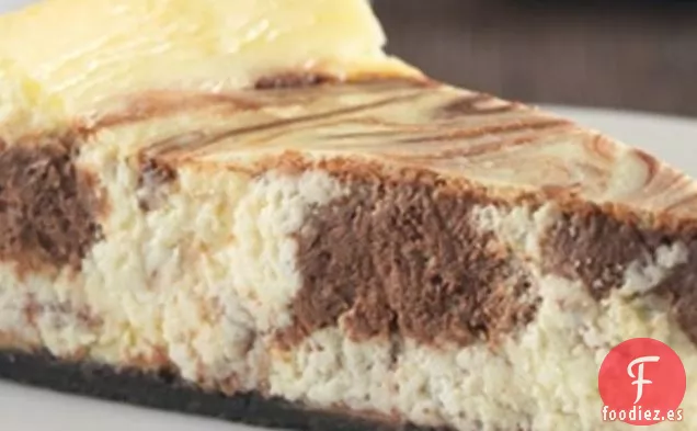 Tarta De Queso Jaspeada Hecha Con Chips Sin Azúcar De Hershey