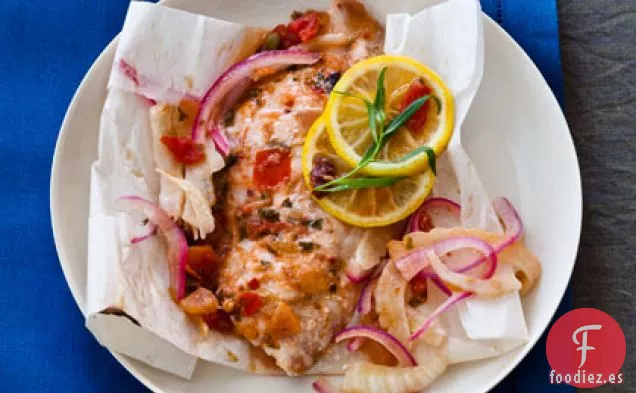 Pargo al Horno Provenzal de Limón
