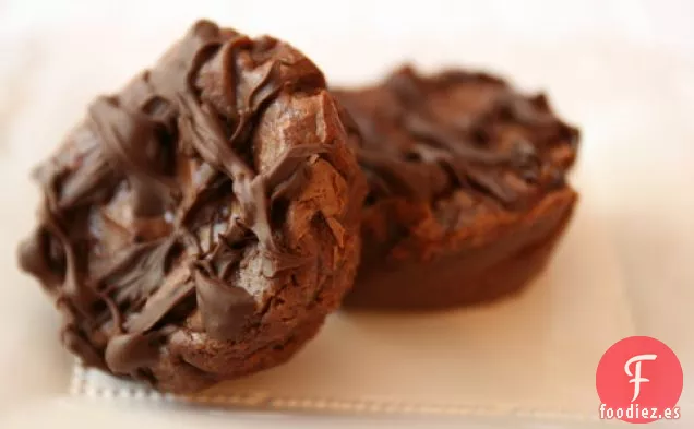 Mini Pasteles de Queso de Chocolate Agridulce