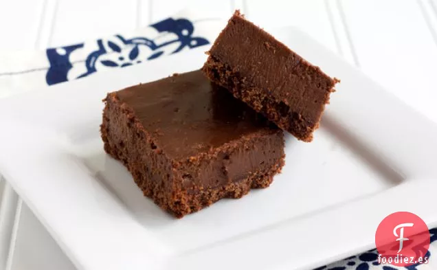 Cuadrados de Tarta de Queso Nutella