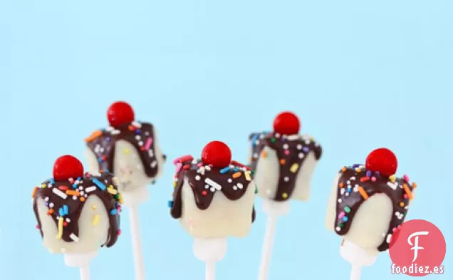 Pops de Pastel de Queso Funfetti