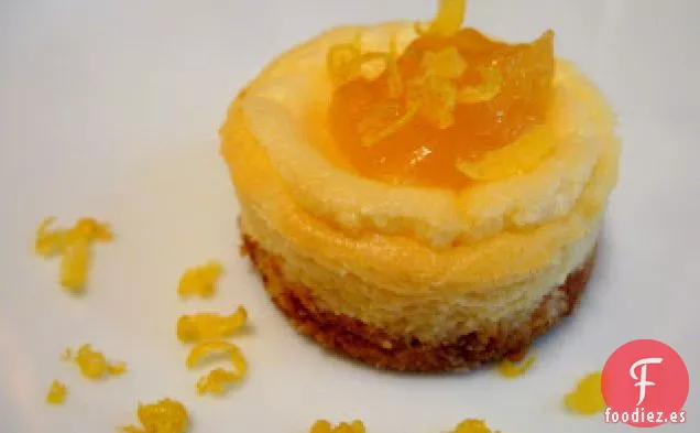 Mini Pastel de Queso con Mascarpone de Limón