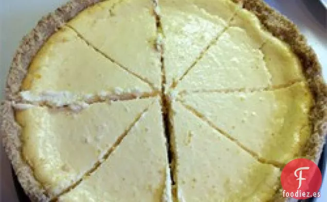 Tarta de Queso con Mantequilla de Arándanos
