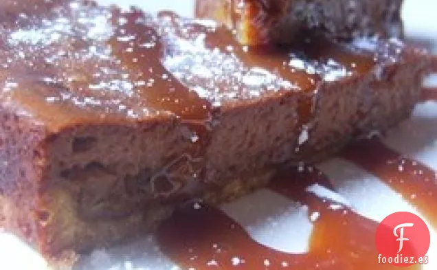 Tarta de Queso con Caramelo y Chocolate