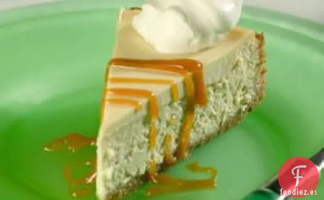 Tarta de Queso con Macchiato de Caramelo