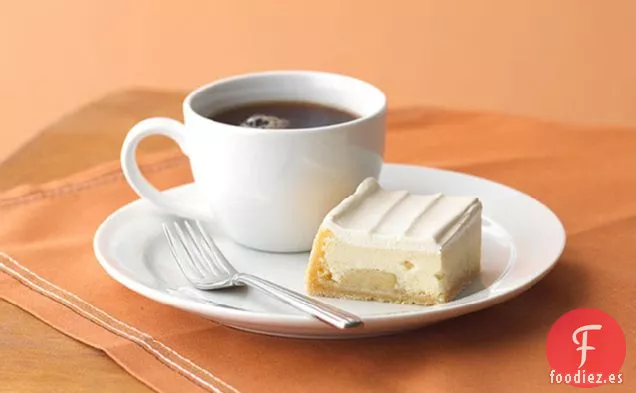 Tarta de Queso con Crema de Plátano