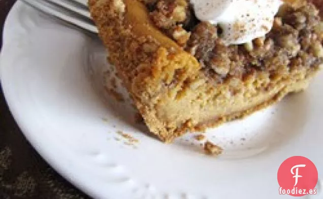 Tarta de Queso de Nuez de Calabaza
