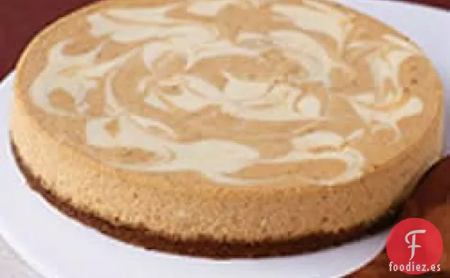 Tarta de Queso con Remolino de Calabaza de FILADELFIA