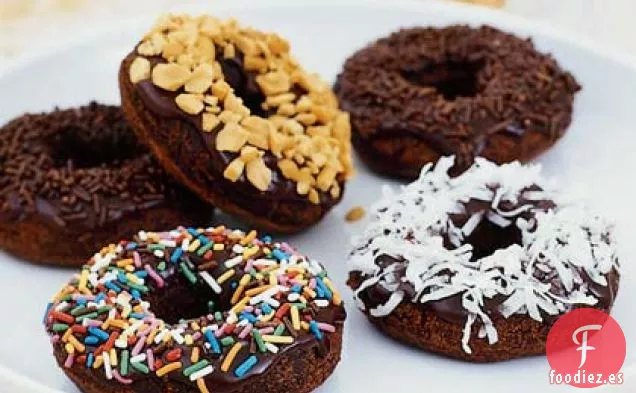 Rosquillas de Pastel de Chocolate