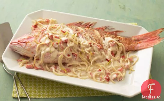 Pargo Rojo en Salsa de Coco