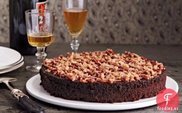 Receta De Pastel De Batata Densa, Naranja Y Chocolate Negro