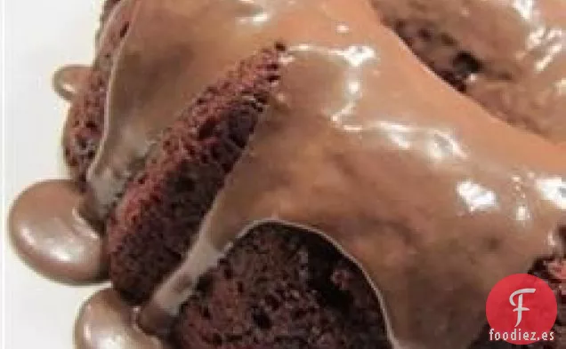 Pastel de Brownie Doble de Chocolate