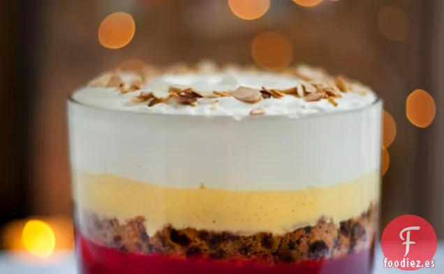 Mega Triffle de Pastel de Navidad