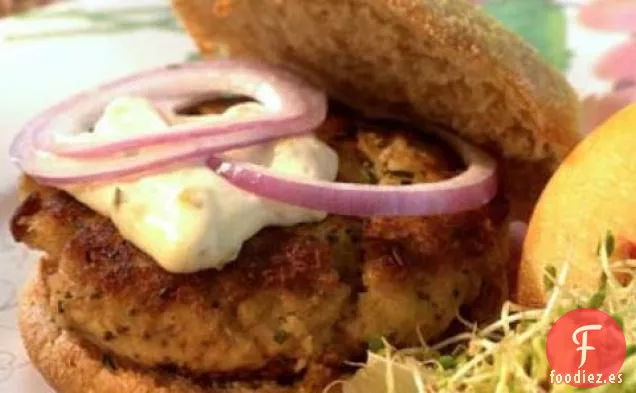 Receta de Hamburguesas de Pastel de Cangrejo