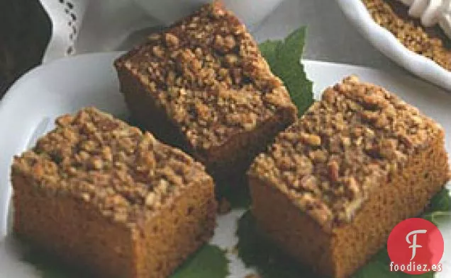 Pastel de calabaza y pan de jengibre