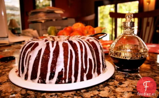 Pastel de Café con Crema Agria de Frambuesa y naranja Geraldine - Cran