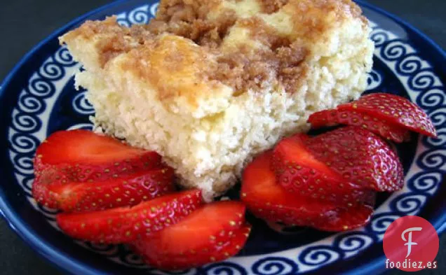 Pastel de Café con azúcar