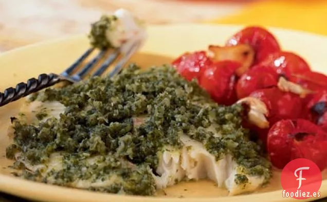 Pargo con Salsa de Perejil