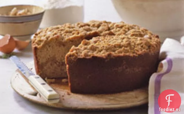 Pastel de Café de Streusel de Cardamomo
