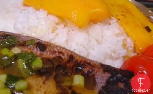 Pargo Rojo Chamuscado en Sartén