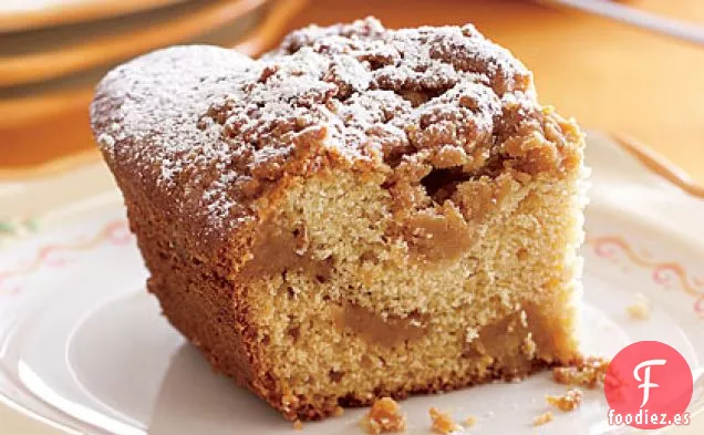Pastel de Café con Miga de Caramelo