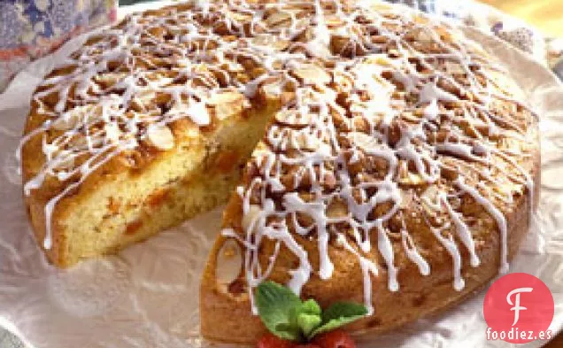 Pastel de Café Brickle de Almendras de Marjorie