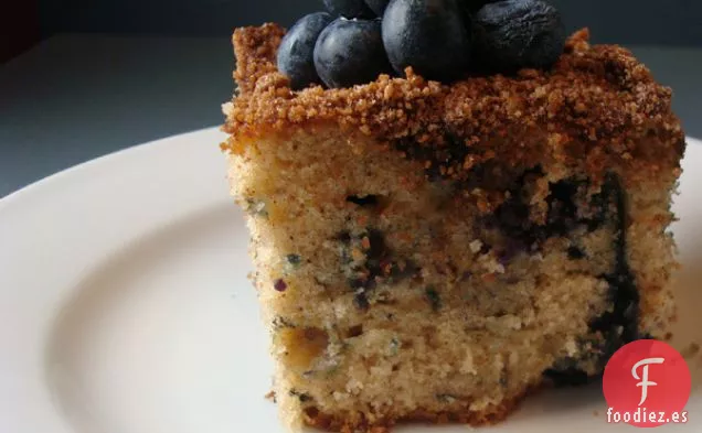 Pastel de Café con Arándanos