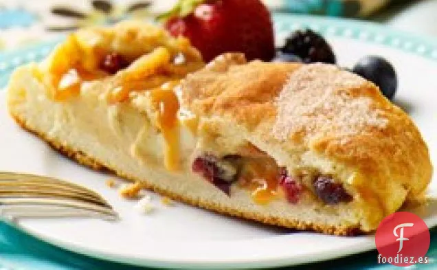 Pastel de Manzana y Café con Caramelo