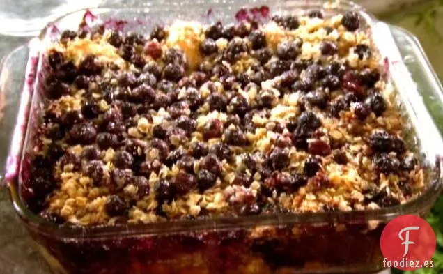 Pastel de Café de Arándanos de País de Pasos de Granito