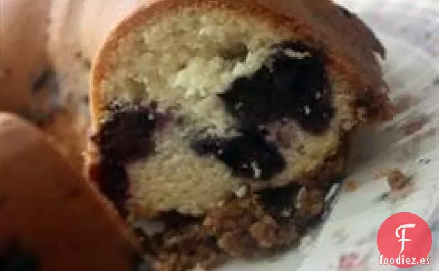Pastel de Café con Arándanos I